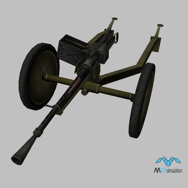 KPV-Towed.RU.green 3D Model | MVRsimulation