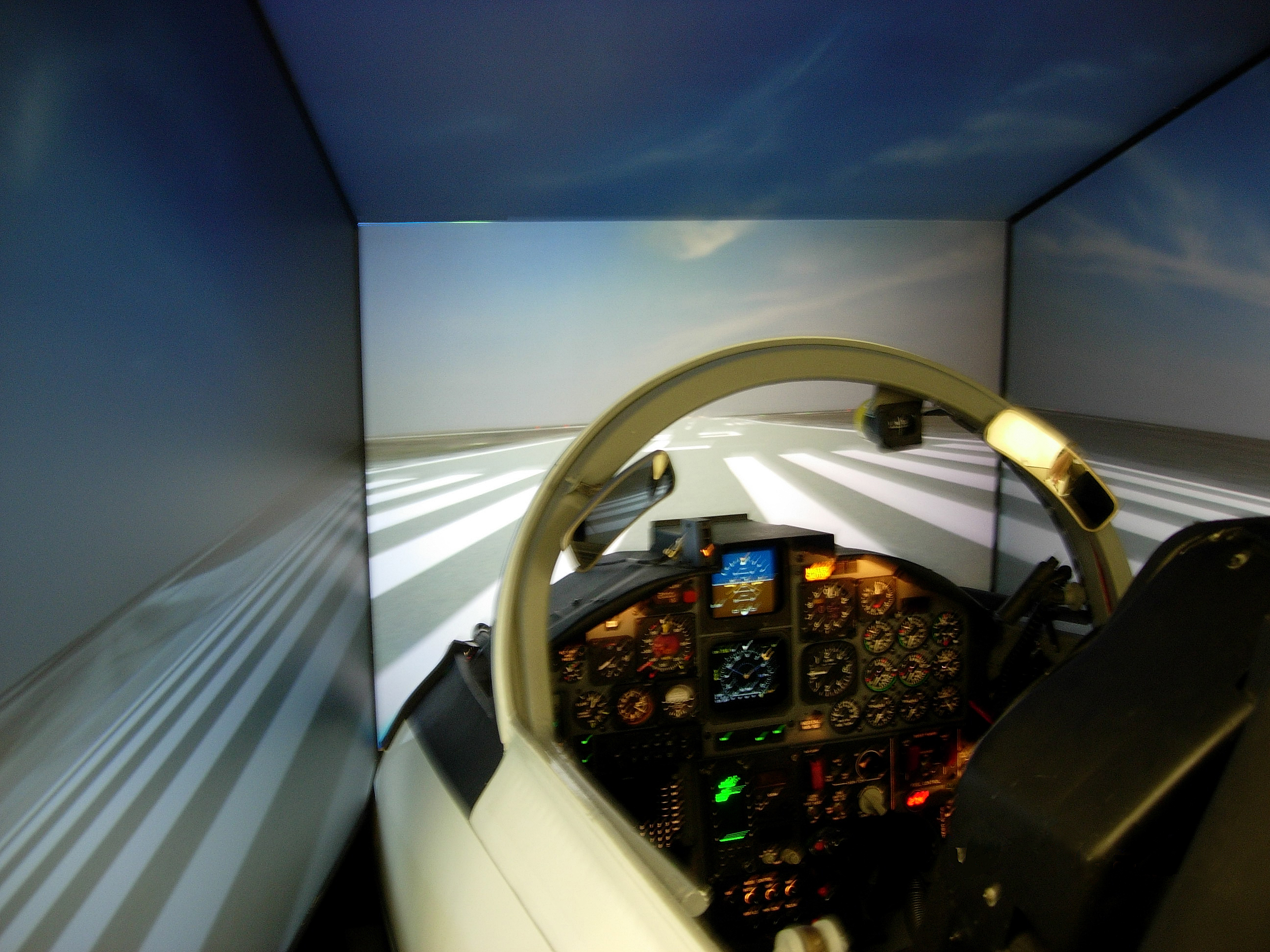 astronaut flight simulator