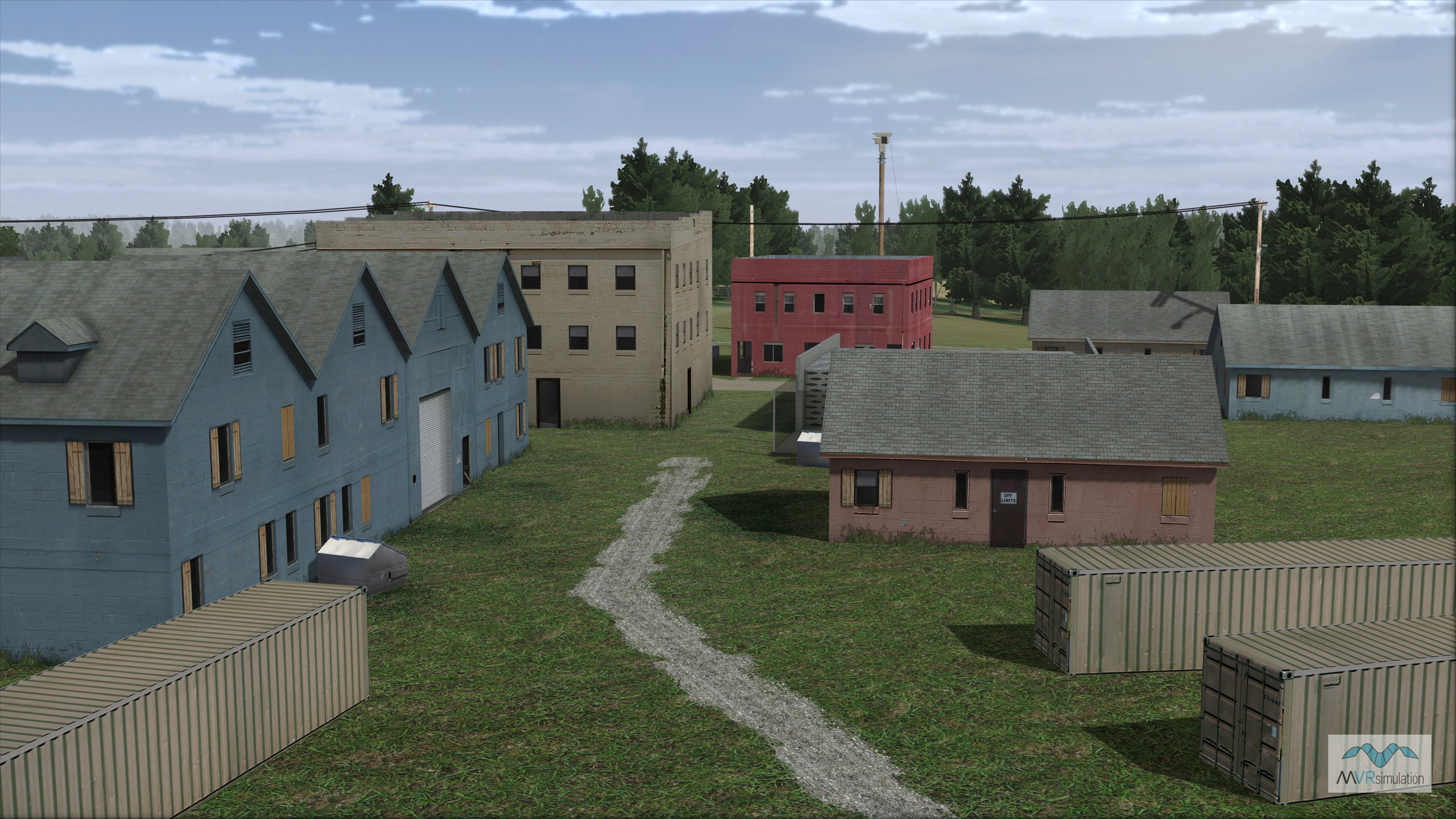 McKenna MOUT site at Fort Benning, Georgia as part of the VRSG CONUS Southeast terrain database.