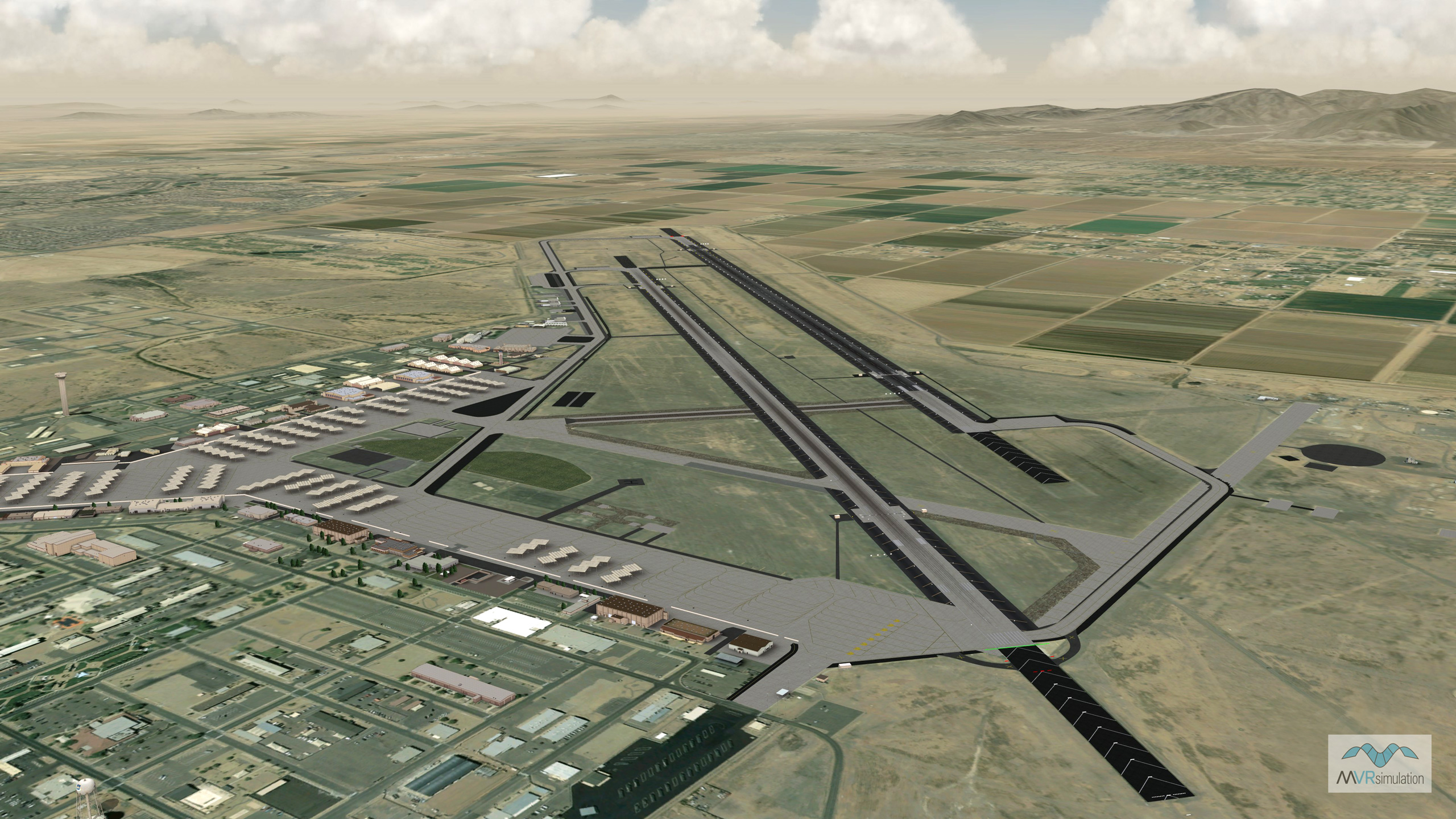 Luke Air Force Base (KLUF) MVRsimulation