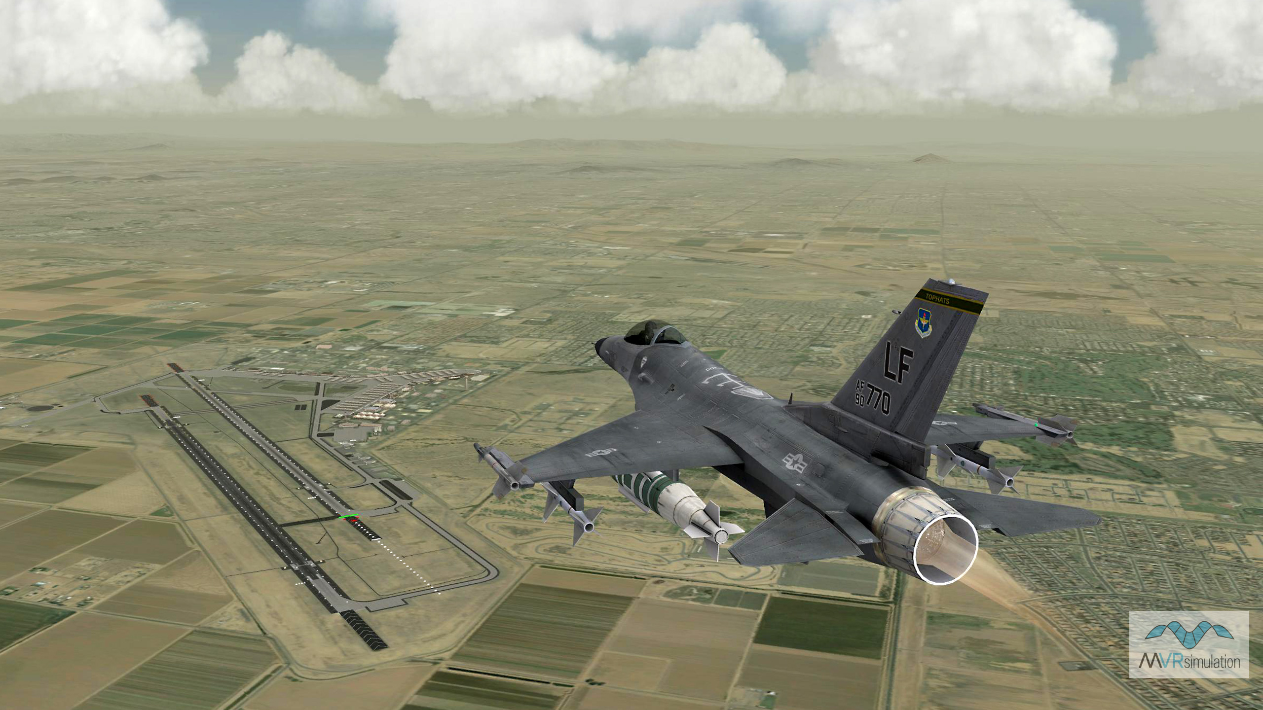 F-16 Training Simulators at Luke Air Force Base | MVRsimulation