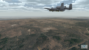 A-10 over Razorback Range