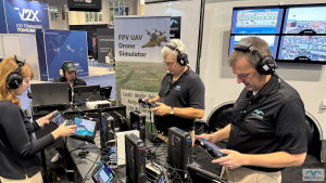 MVRsimulation's FPV Team Trainer along with the FPV-IOS station.